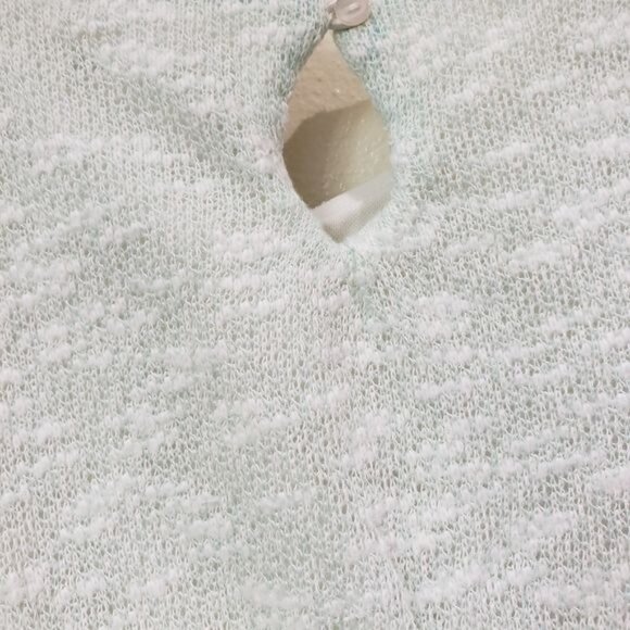 RMLA Girls Holiday Dress with sweater knit upper and jewels, mint green size 4T* - Picture 7 of 7